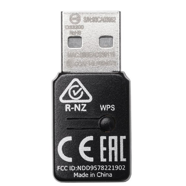 EDIMAX N300 Wi-Fi 4 Mini USB-A Wireless Adapter. Up to 300Mbps With Wireless 802 Carousel 3
