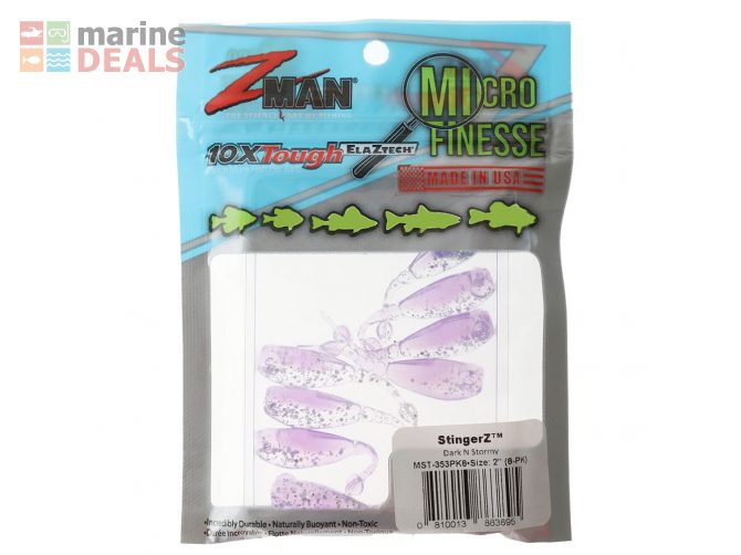 Z-Man Micro Finesse StingerZ Soft Bait 5cm Qty 8 … Carousel 2