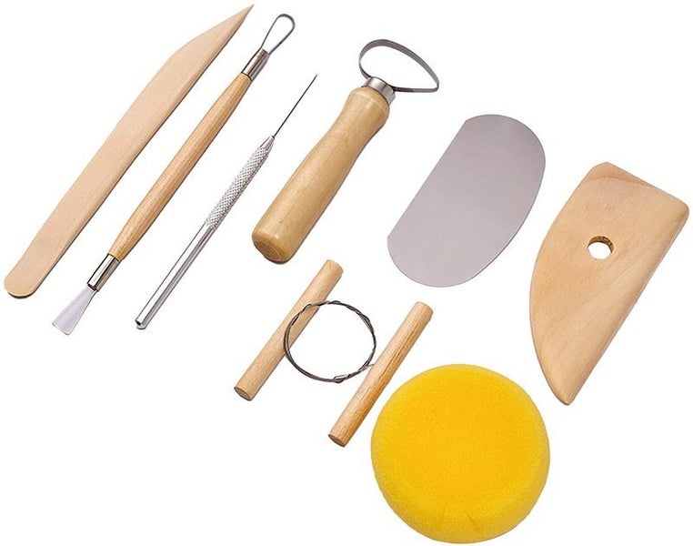8pcs Pottery Ceramic Clay Modelling Tool Set 3653203 Carousel 2