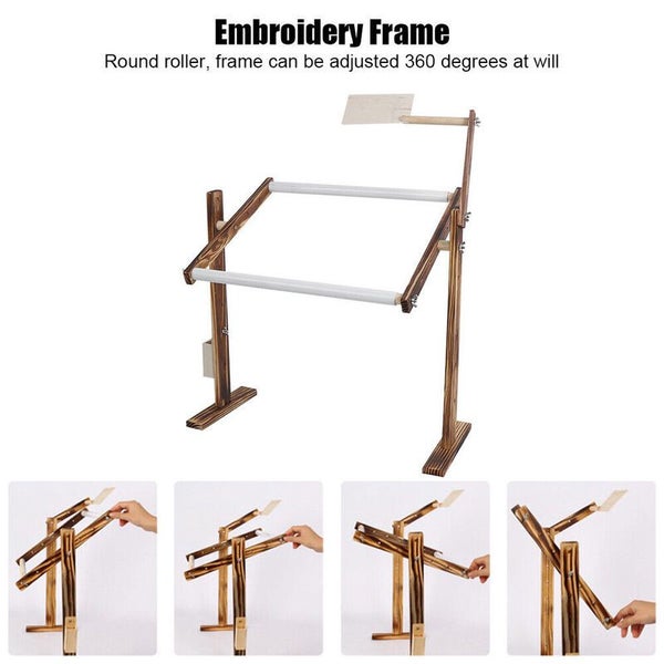 Embroidery Wooden Stand Cross Stitch Rack 2040601 Carousel 2