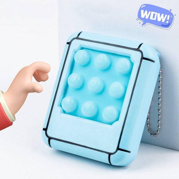 Push Pop Fidget Pads Push Bubble Poppers Toys Adults Antistress Carousel 1