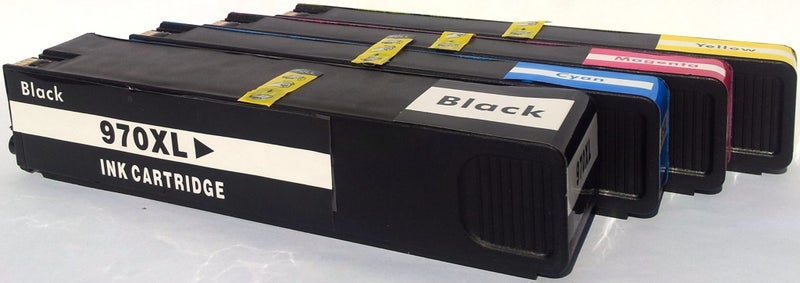 HP 970Xl 971XL Comp Ink Cartridge BCMY- HIGH Capacity Carousel 1