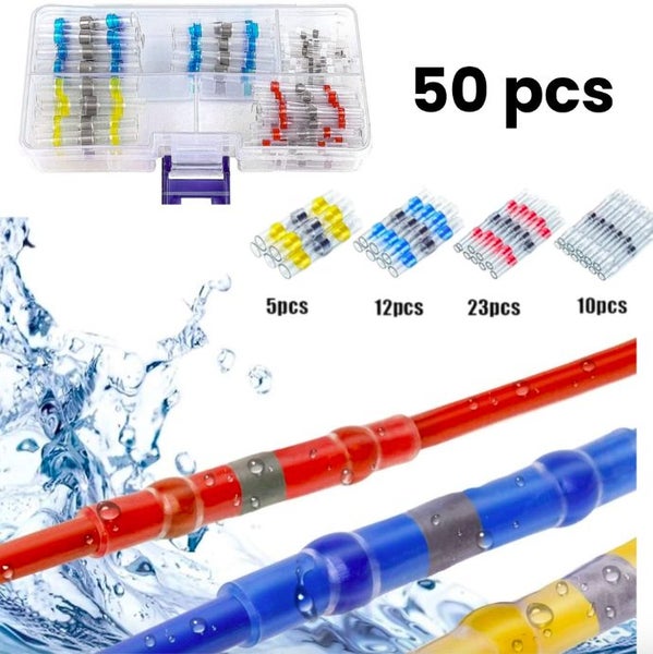 New 50pcs Solder Seal Wire Connectors Sale Sale Carousel 1