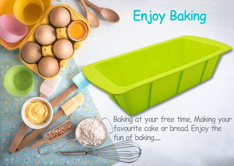 Square Silicone Toast Baking Cake Mold Baking Pan Tool Carousel 1