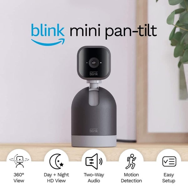 Blink Mini Pan-Tilt Smart Camera - Black Carousel 2