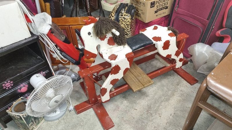 Child Ride On Horse Carousel 4