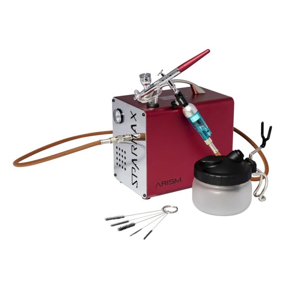 Sparmax Arism Airbrush Kit With Sp35 Limited Edition Red Carousel 1