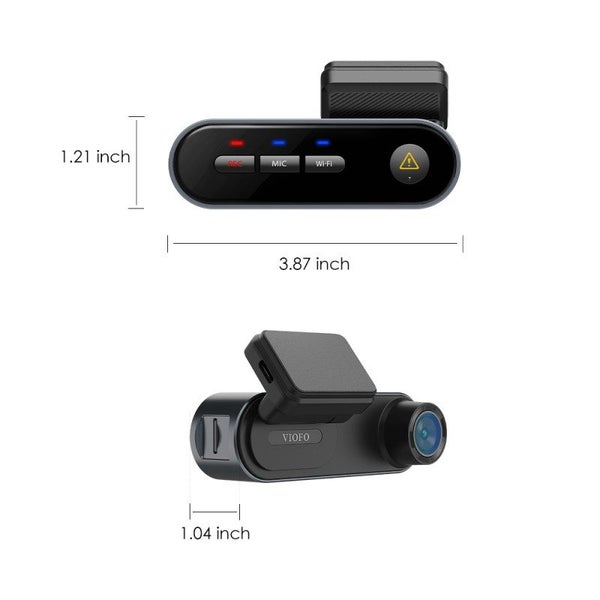 Viofo Dashcam 2K Wm1 With Sony Starvis Imx335 Sensor Carousel 2