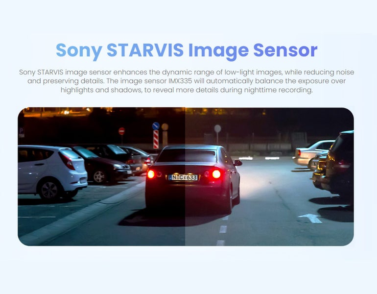 Viofo Dashcam 2K Wm1 With Sony Starvis Imx335 Sensor Carousel 6