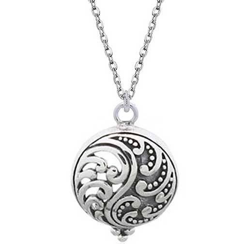 925 Sterling Silver Jewellery Set with Koru design "Tia" Carousel 2