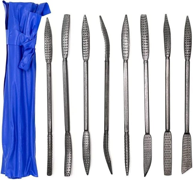 Riffler Wood Rasp File Set Carving Woodworking Polishing i2386SV8 Carousel 1