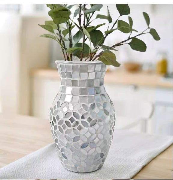 Mosaic Flower Vase Home Decor629500030263051127