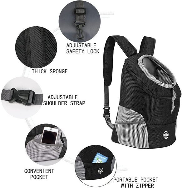 Cat Carrier Backpack Bag E0431BK1 Carousel 12