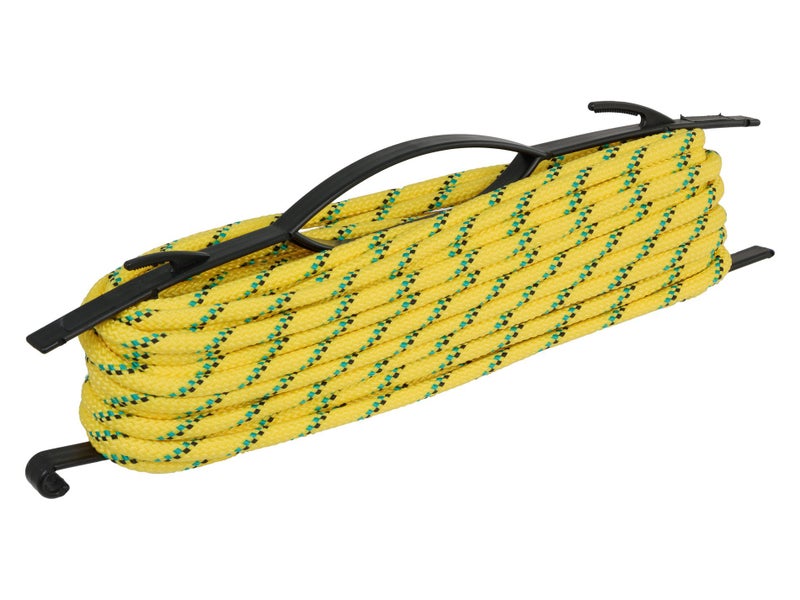 18m x 9mm All Purpose Braid Rope - 475kg Breaking Strain - YELLOW *RRP $29.60 Carousel 1