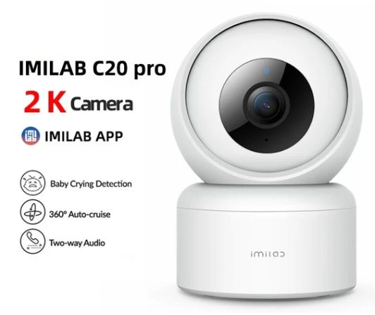 Xiaomi Imilab C20 Pro Security Camera 2KHD 360° Sensor, Voice Call + SD Card Carousel 1
