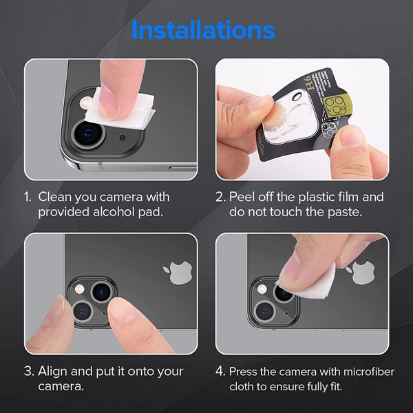 iPhone 16 Camera Lens Glass Cover Protector Carousel 6