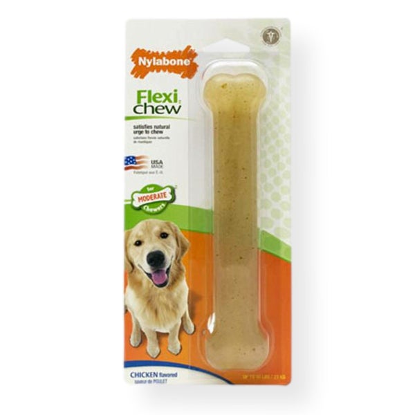 Nylabone Flexi Chew Chicken Dog Toy Carousel 1