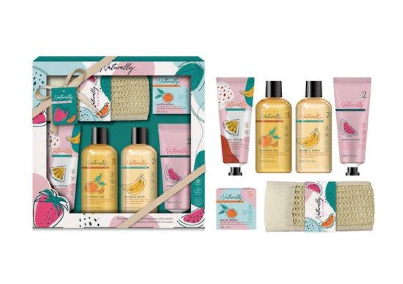Women's Naturally Fruity 6 piece gift set in giftbox Carousel 1