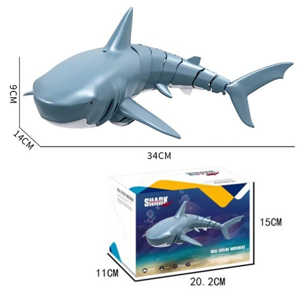 2.4G 4-channel Remote Control Waterproof Simulation Shark Carousel 7
