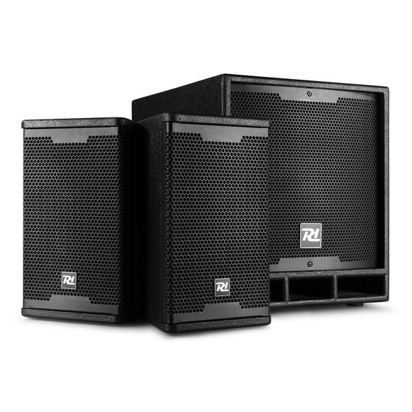 12” Subwoofer + 2 x 6.5” tops with Stands - DJ Carousel 2