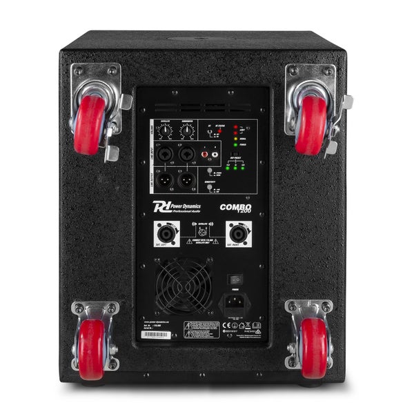 12” Subwoofer + 2 x 6.5” tops with Stands - DJ Carousel 7