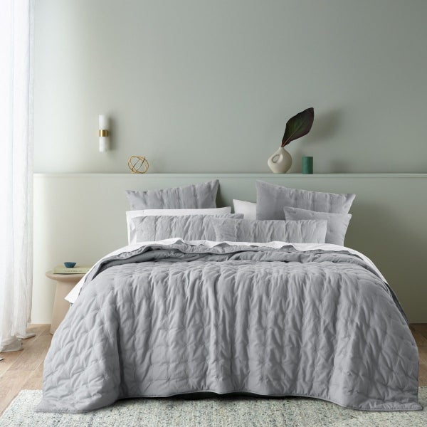 Bianca Langston Comforter Set Silver Carousel 1