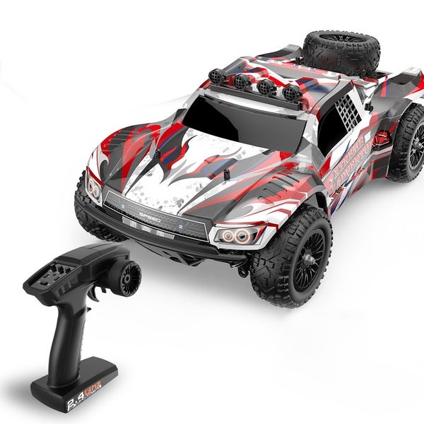 48km/H All Terrains 4WD Electric High Speed RC Truck Off-Road 1:10 Best Toy Gif Carousel 1
