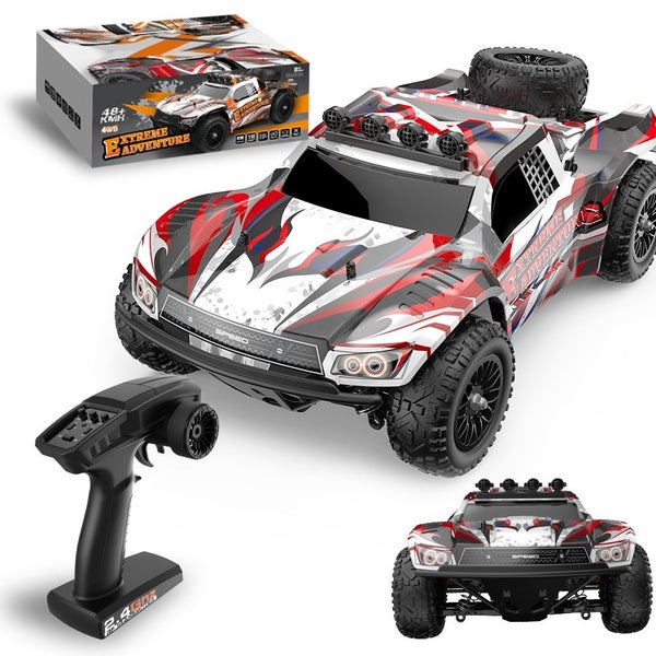 48km/H All Terrains 4WD Electric High Speed RC Truck Off-Road 1:10 Best Toy Gif Carousel 2