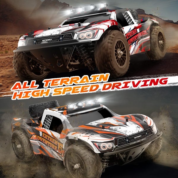 48km/H All Terrains 4WD Electric High Speed RC Truck Off-Road 1:10 Best Toy Gif Carousel 8