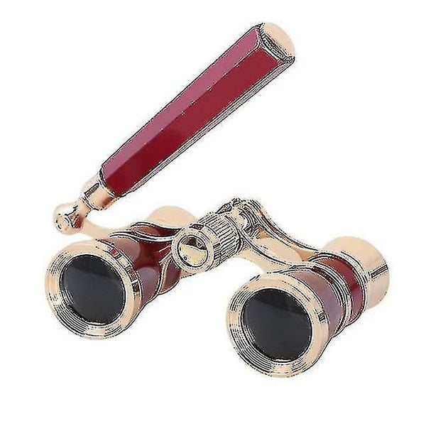 3x25 Glasses Binoculars Telescope Vintage Opera Theater Gift Women Coate Carousel 1