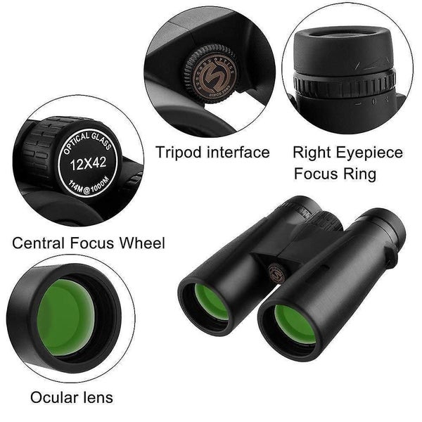 Compact Binoculars For Bird Watching hunting sports Events Carousel 4