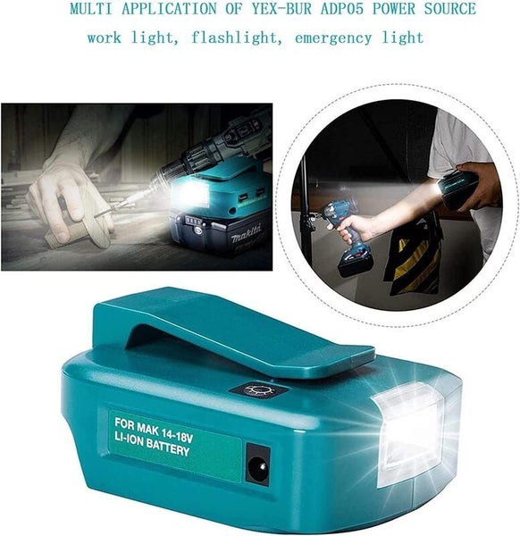 Cordless LED Work Light Power by Makita battery 3655533 Carousel 7