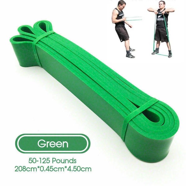 Green 125 pounds Resistance Bands 3633103 Carousel 2