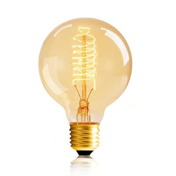 E27 Light Bulb G80 60W Vintage Shape Carousel 1