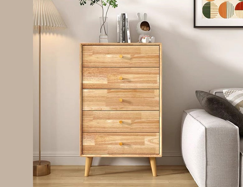 Tallboy Chest Solid Rubber Wood Carousel 1