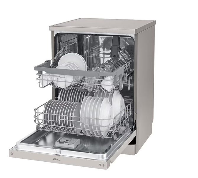 LG 14 Place QuadWash® Dishwasher in Platinum Steel Finish Carousel 11