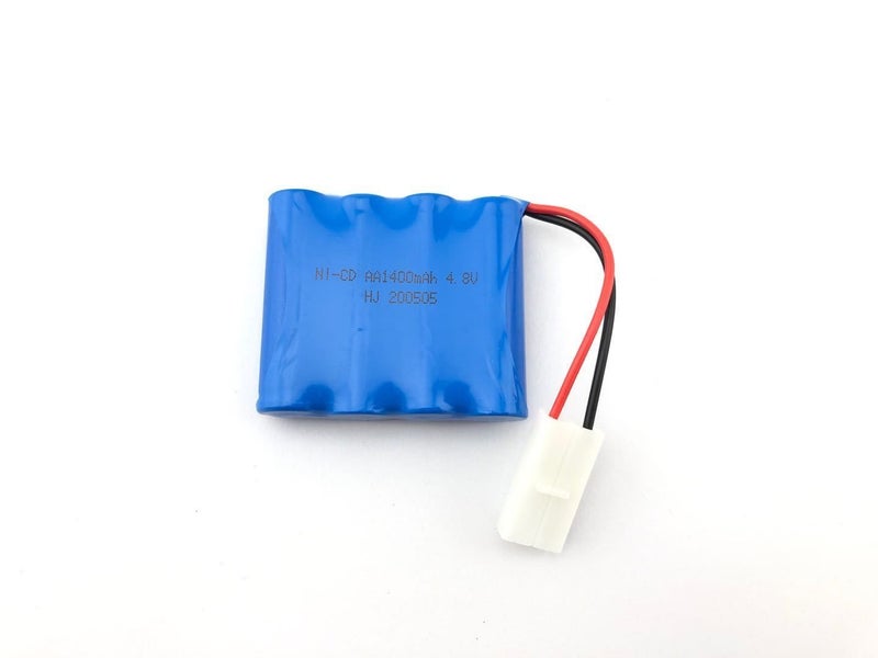 4.8V 1400mAh Rechargeable Battery for RC Car Boat White Carousel 1
