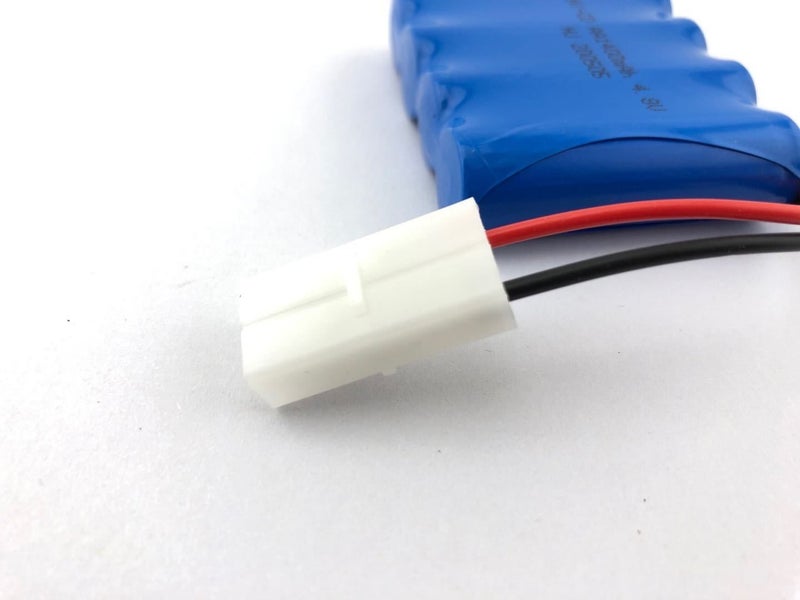 4.8V 1400mAh Rechargeable Battery for RC Car Boat White Carousel 2