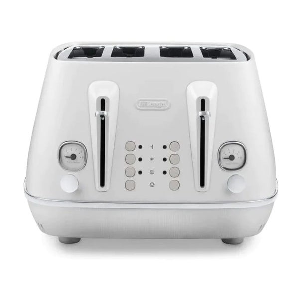 Delonghi Distinta 4-Slice Toaster and Kettle Set - White Carousel 2