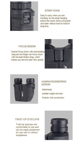 Outdoor Binocular Professional Binoculars Telescope For Sports Living Waterproof Carousel 6