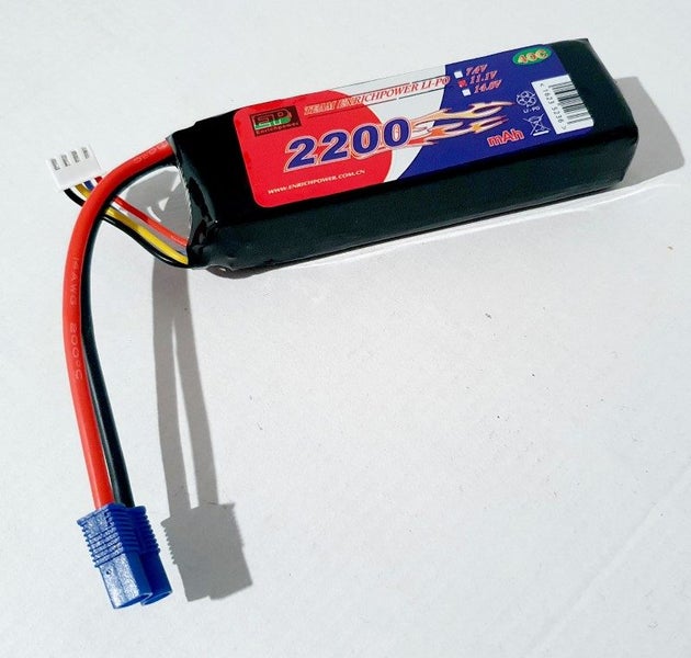 Li-Po 14.8v 2200mAh 40C EC3 Carousel 1