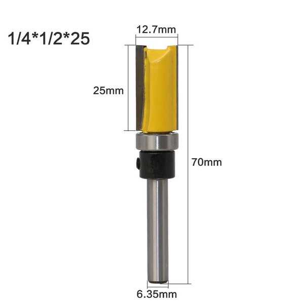 Flush Trim Router Bit 25mm 3647609 Carousel 1
