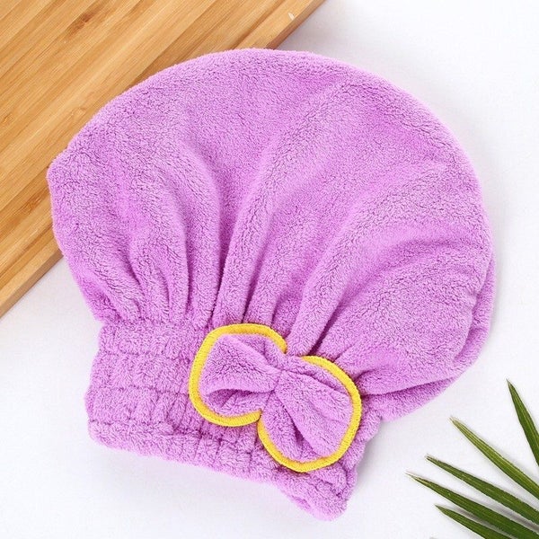 Quick Hair Drying Bath Towel Wrap Shower Cap i2150PP0 Carousel 2