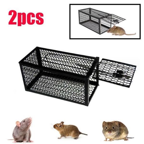 2PCS Small Size Traps Live Animal Humane Trap Catch and Release