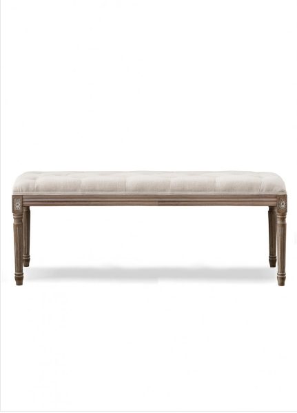 Louise French Style End of Bed Stool /Bench Seat *W120 Or W140 Carousel 1