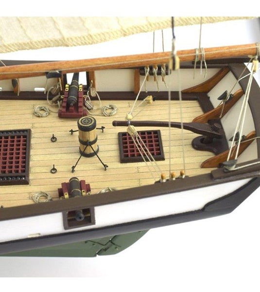 Wooden Ship & Fittings - Harvey Carousel 6