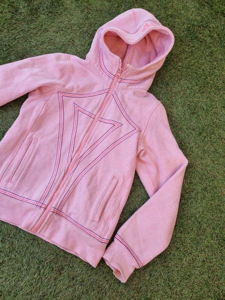 IVIVVA Athletics/ Lululemon Full Zip Up Hoodie Jacket Girls 8 - Very Good Carousel 2