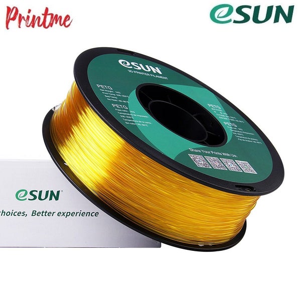 eSUN PETG YELLOW 1.75mm 3D PRINTER FILAMENT 1kg/2.2lbs Carousel 2