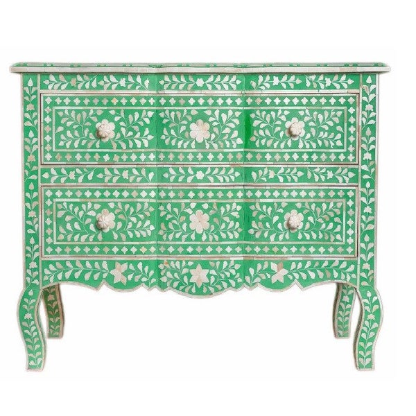 Bone Inlay Provincial Chest of Drawers Carousel 1