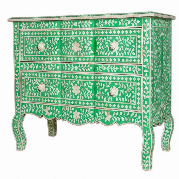 Bone Inlay Provincial Chest of Drawers Carousel 3
